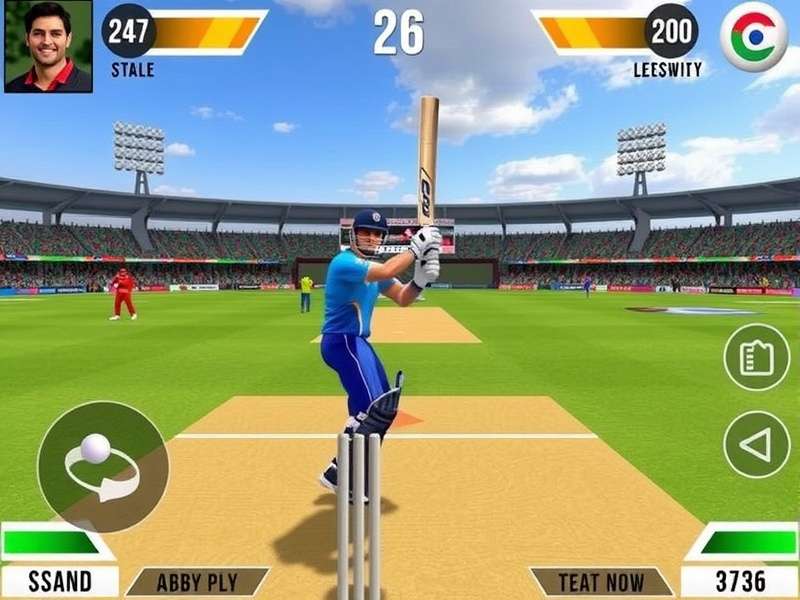 Stars Of Indian Cricket Gameplay Screenshot